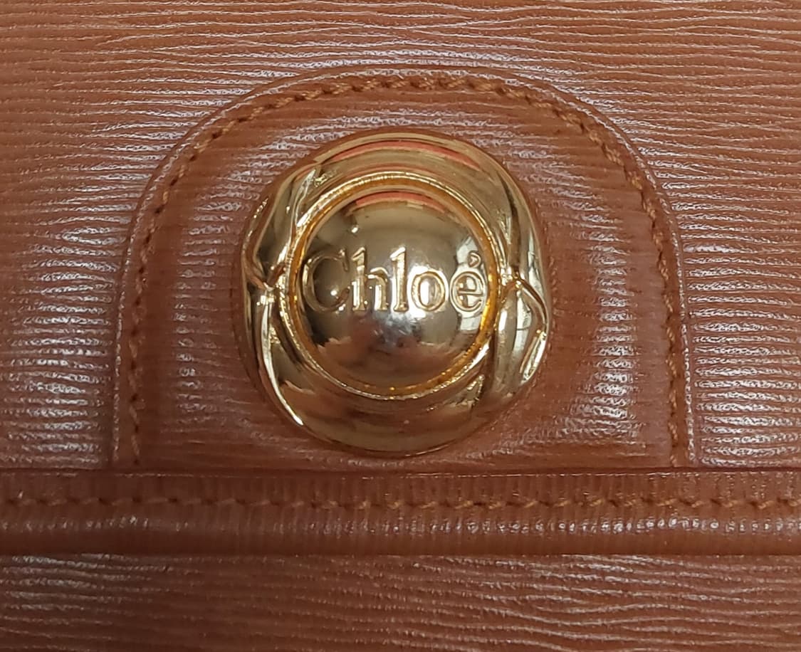 끌로에 빈티지 레더 골드 체인 숄더백 (정품) 상품이미지3