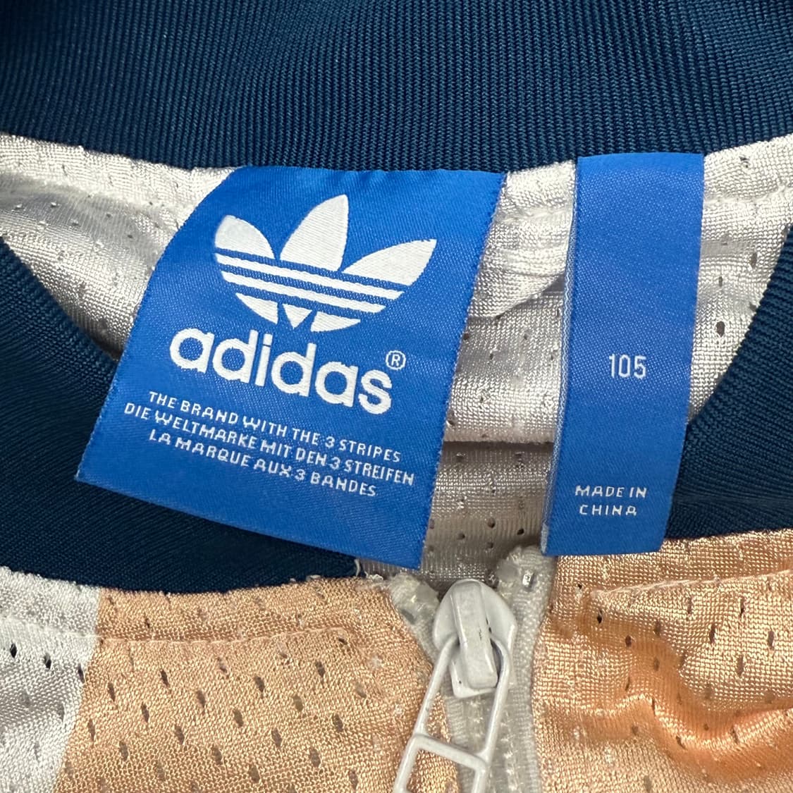 [정품/105] 아디다스 컬러블록 메쉬 트랙탑 져지 b19 상품이미지5