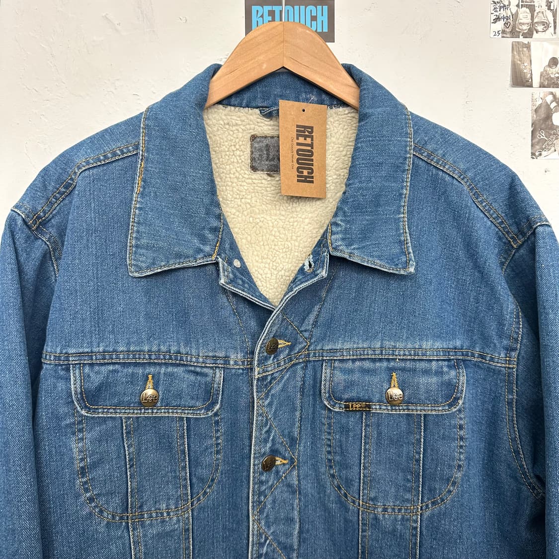 00‘s Lee J101쉐르파 데님자켓 상품이미지2