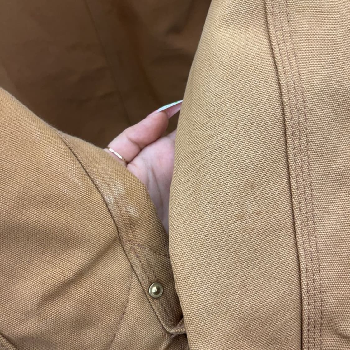 칼하트 빈티지 C001 덕 초어 워크 자켓 S C09278 상품이미지7