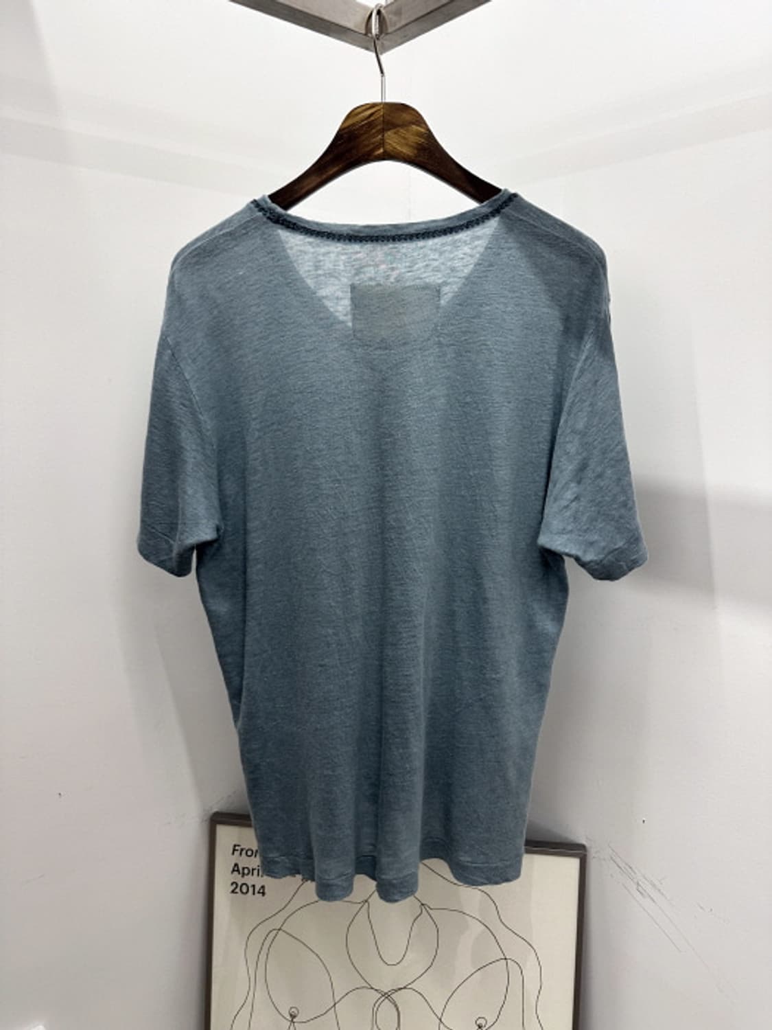 Mean linen tee 상품이미지2