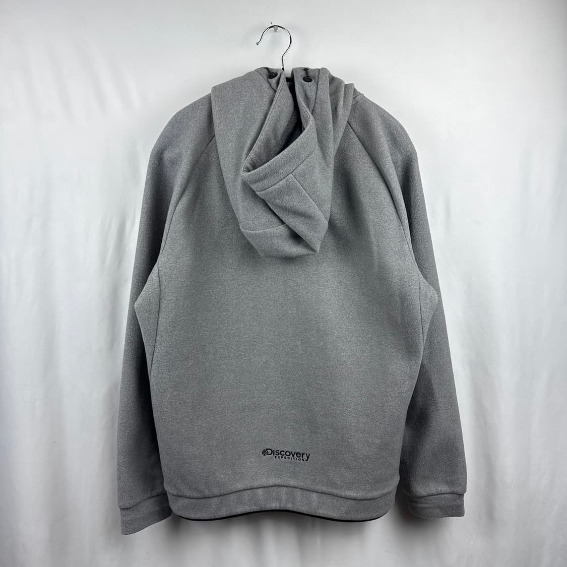 (95) 디스커버리 플리스 후드집업 그레이 상품이미지6