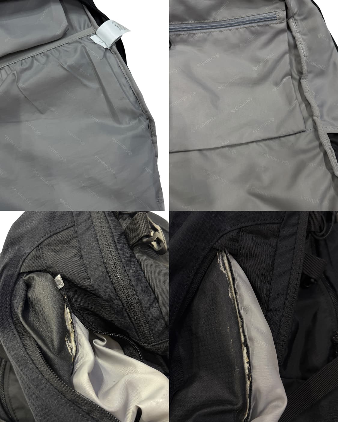 컬럼비아 빈티지 나일론 레드우드 배낭 백팩 가방 블랙 30L 상품이미지8