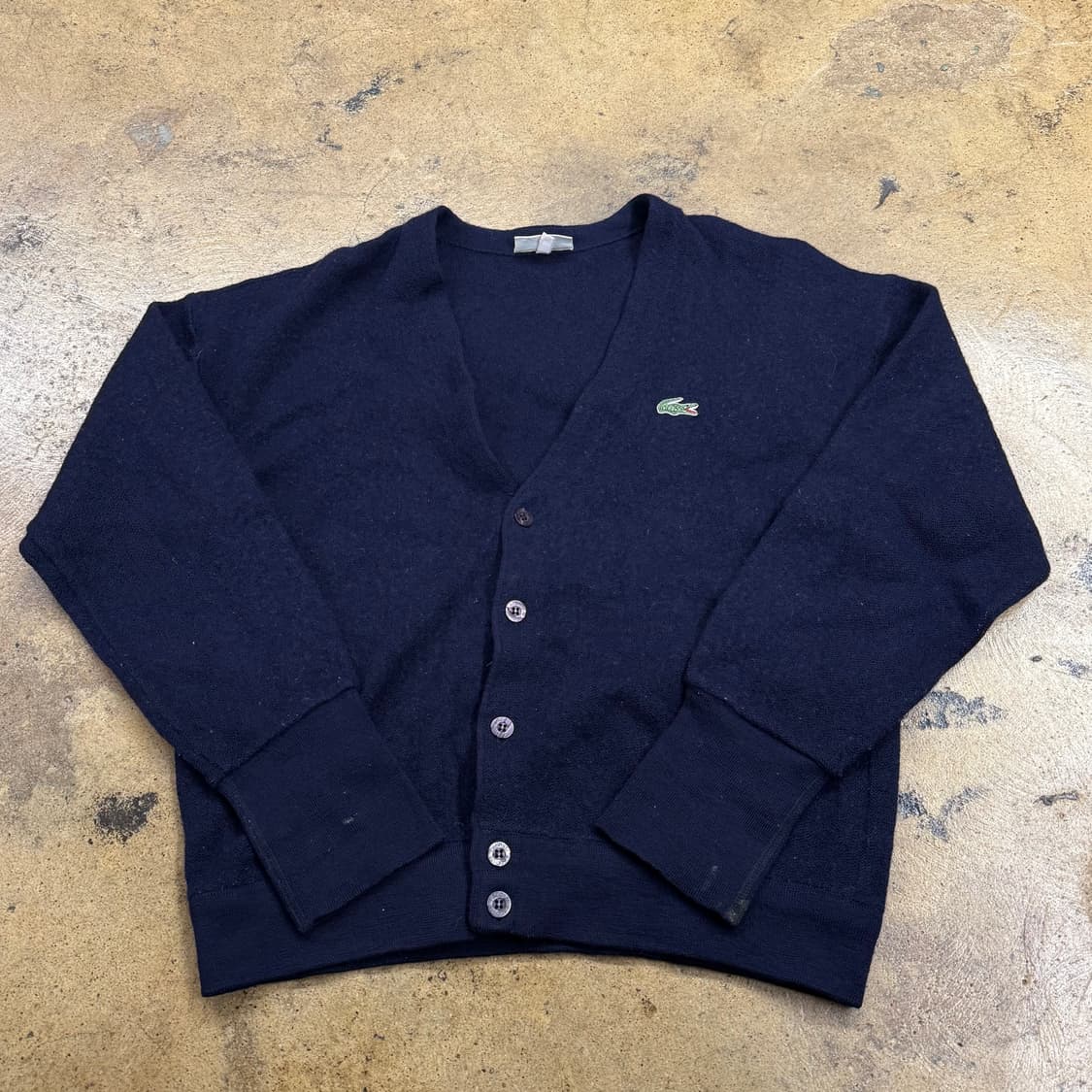 [정품/105] 라코스테 네이비 가디건 b14 상품이미지2