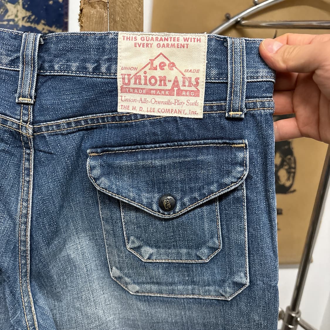 00s 리 유니언메이드 헤리티지 복각 워크데님팬츠 N902 상품이미지8