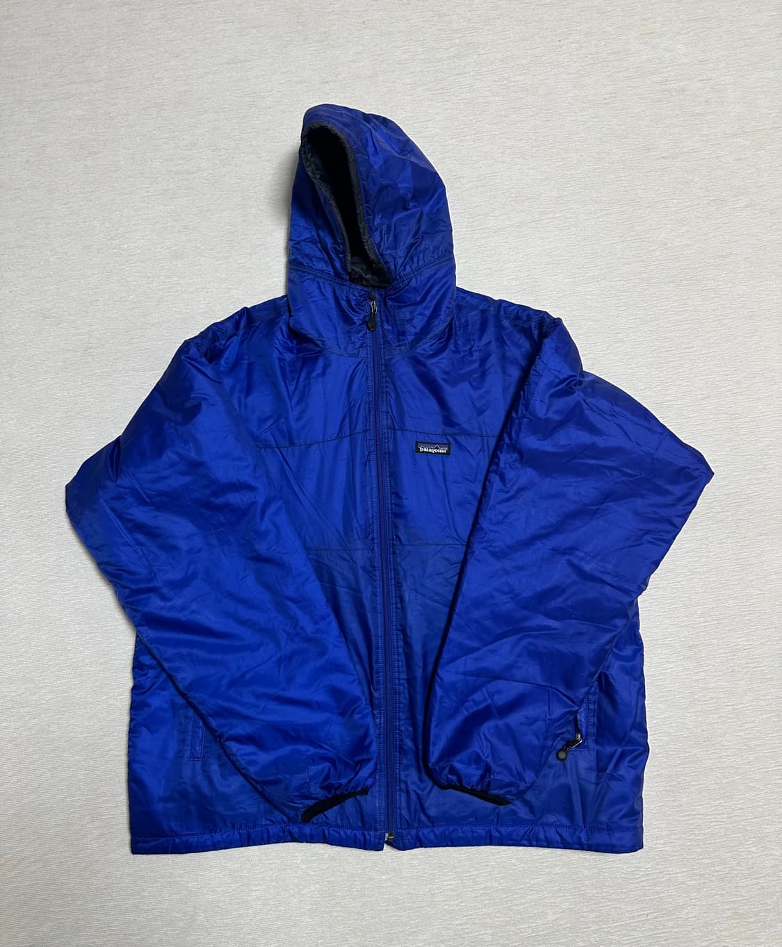 (L)00s 파타고니아 빈티지 퍼프볼 후드 패딩 블루 상품이미지1