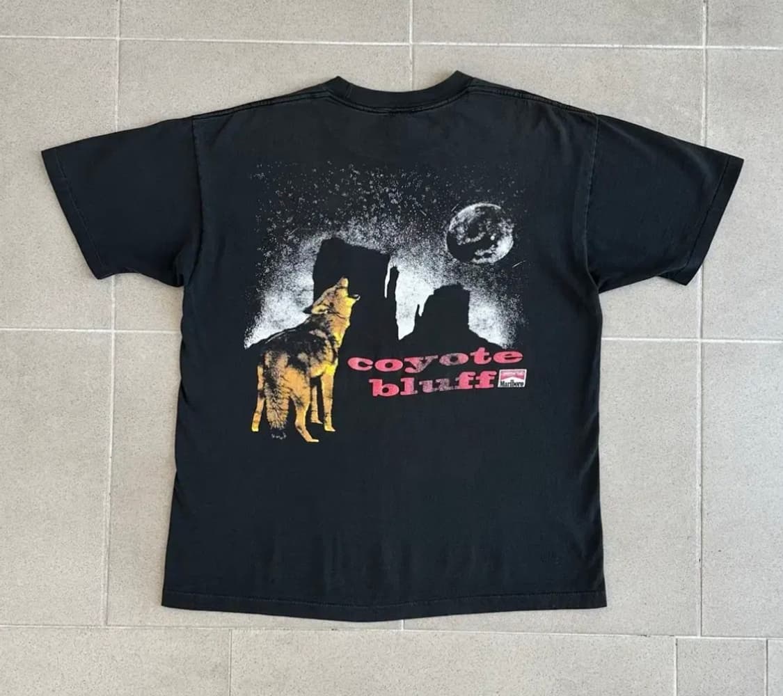 [xl] 말보로 빈티지 코요테 90s 반팔티 상품이미지2