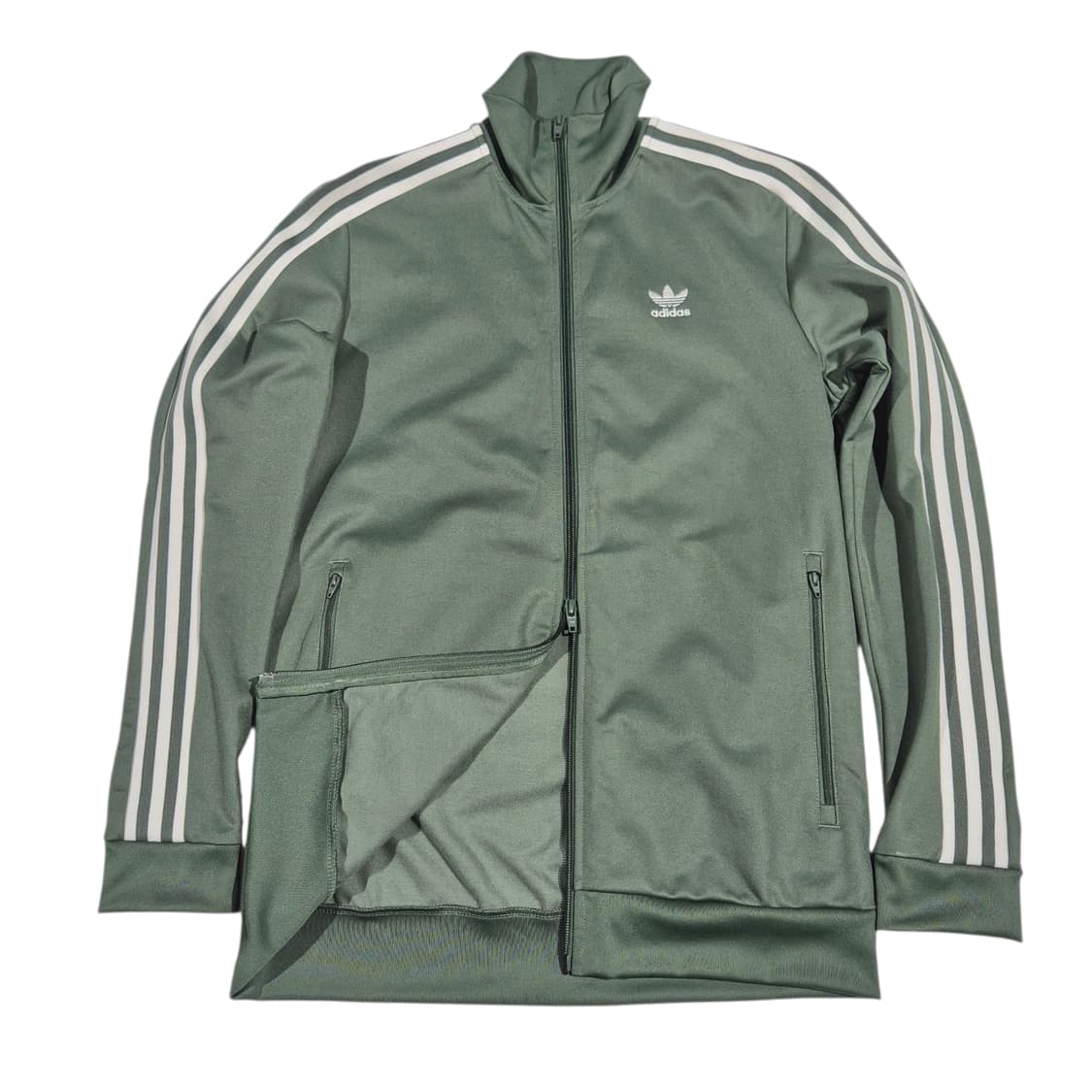 L) adidas 아디다스 버켄바우어 트랙탑 져지 올리브그린 상품이미지2
