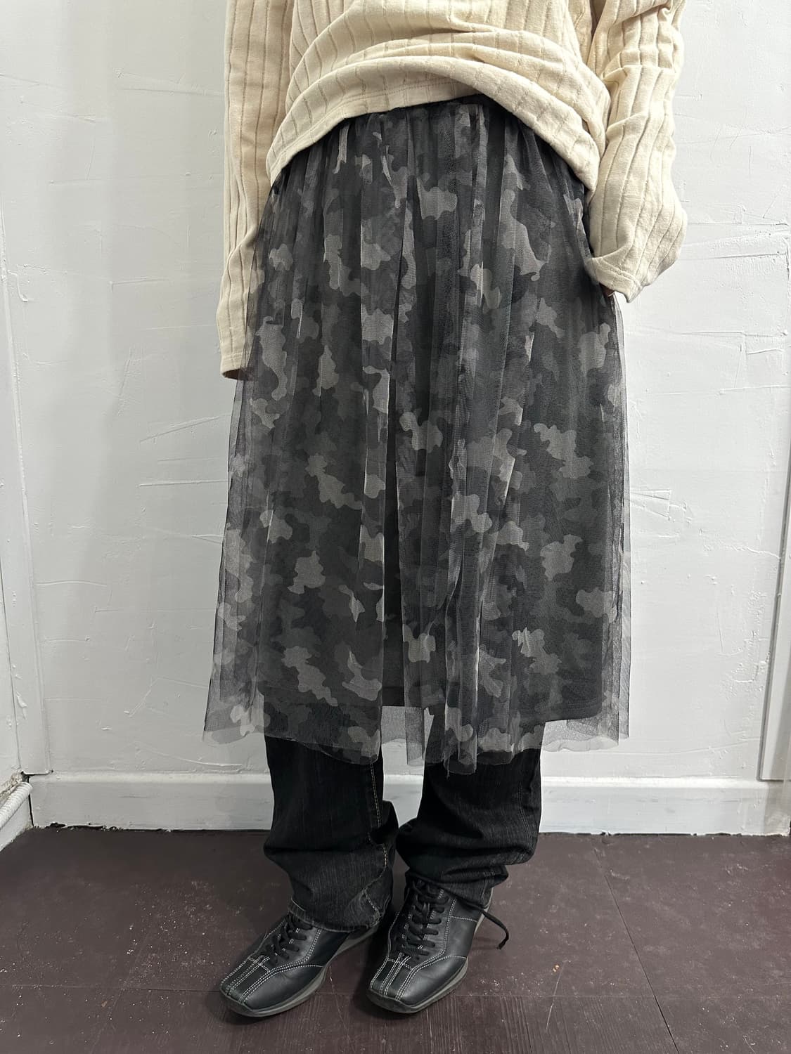 camo sha skirt 상품이미지2