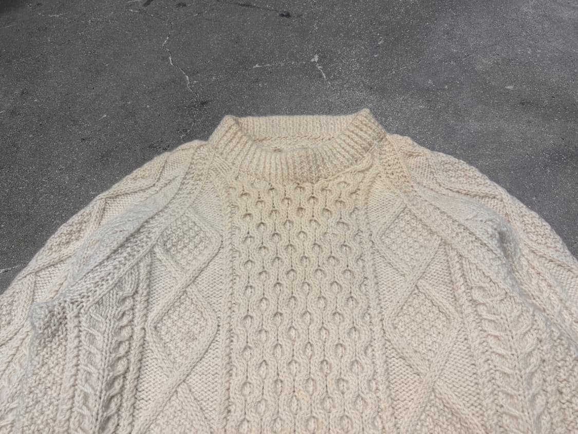 피셔맨 헤비 울 니트  상품이미지3