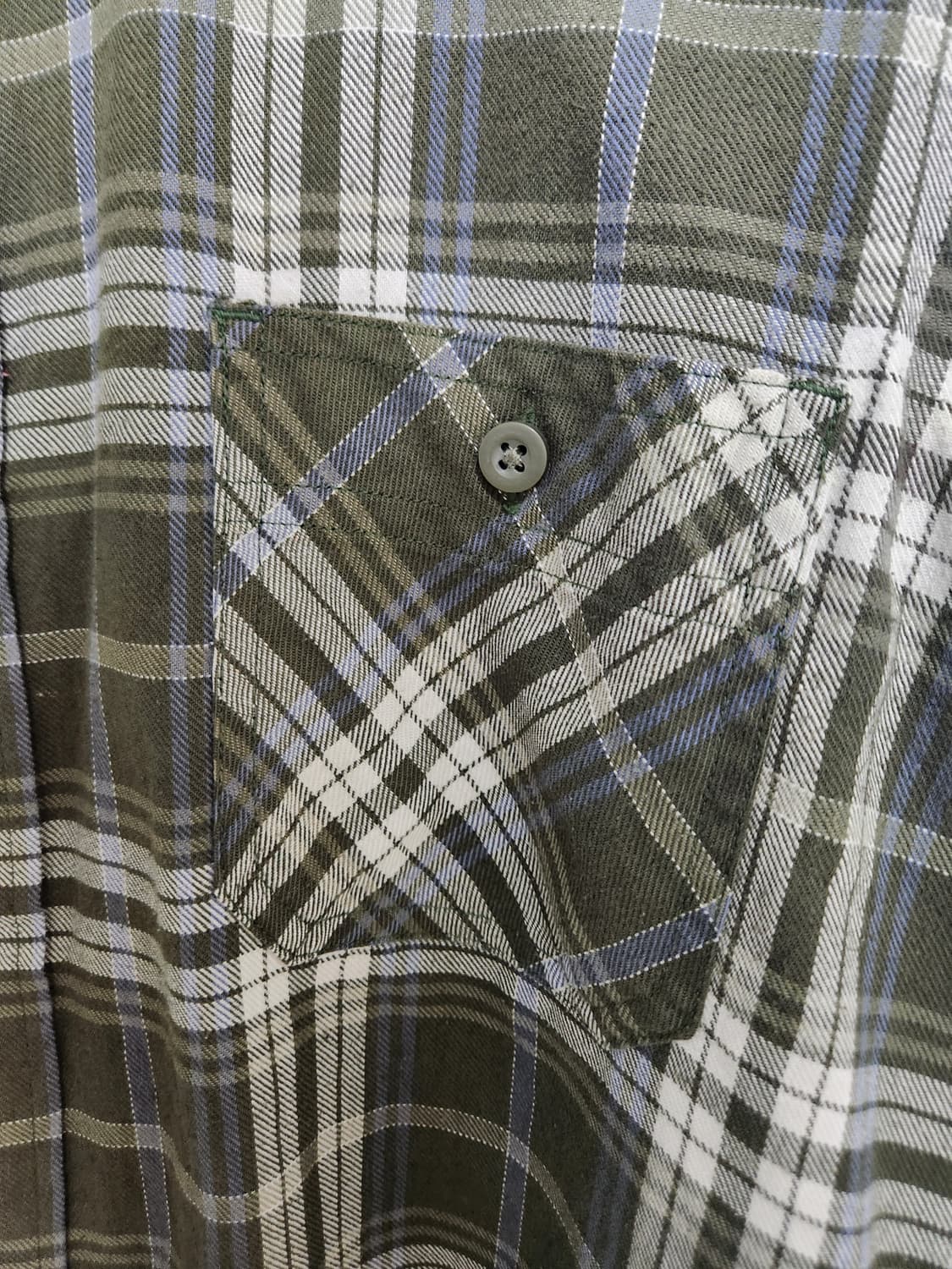 랭글러Wrangler 체크 코튼 셔츠 XL - S145 상품이미지5