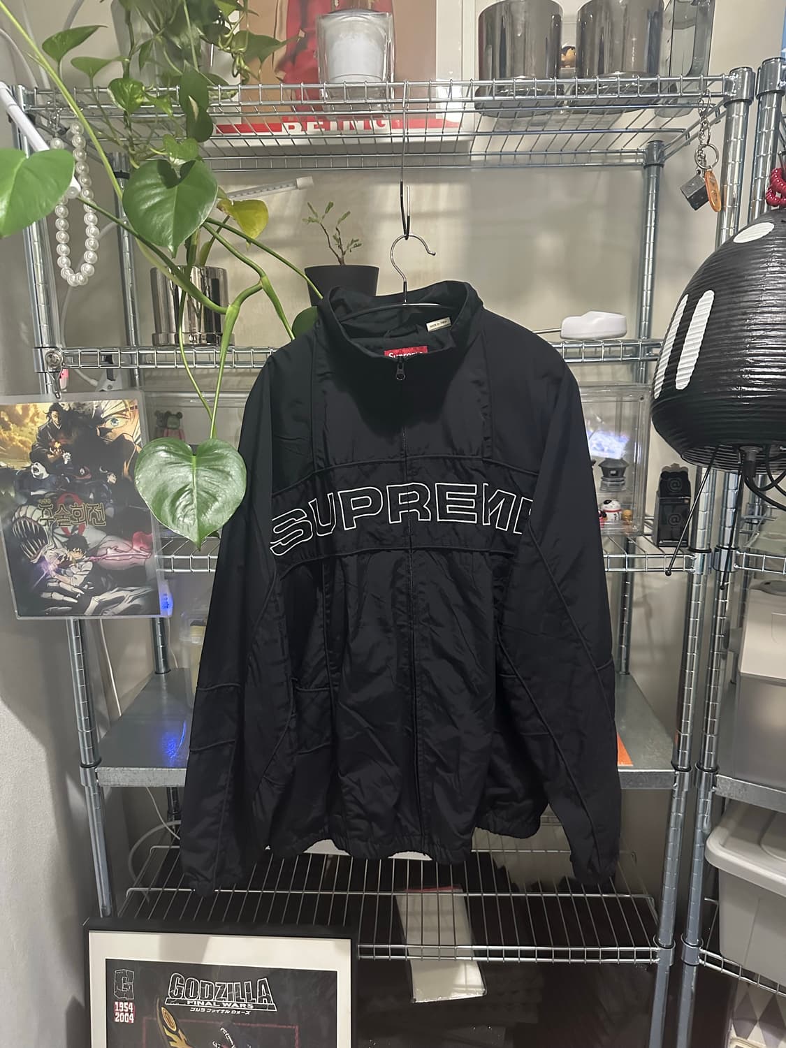 슈프림 자카드 패널 트랙자켓 XL 상품이미지3