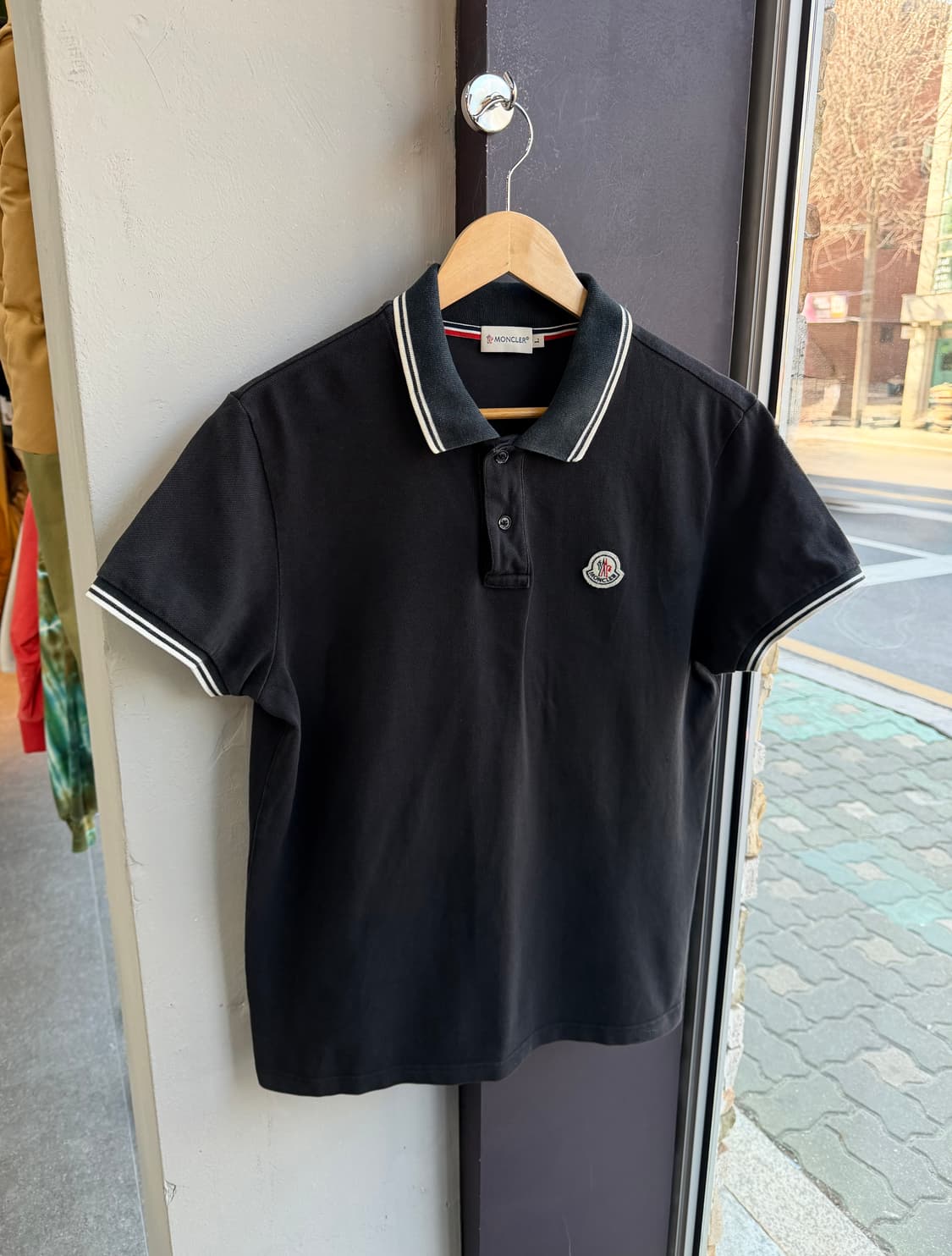 L/ 몽클레어 클래식 로고 폴로 반팔 상품이미지3