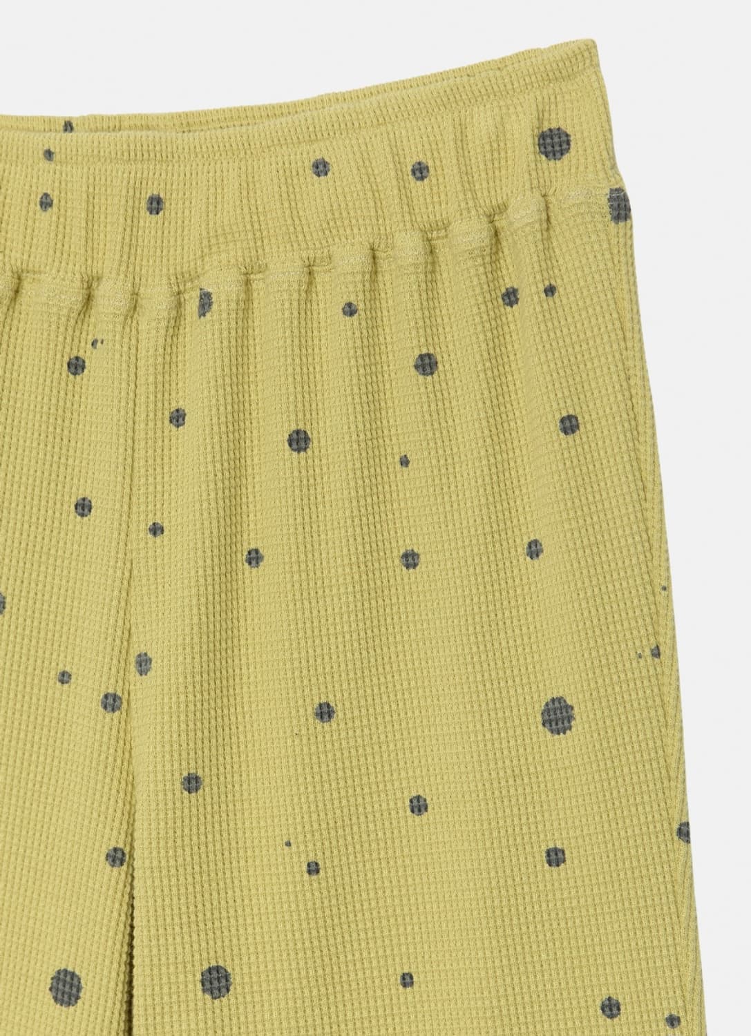 엔조블루스 와플 도티 밴딩 부츠컷 팬츠 (Yellow) 상품이미지2