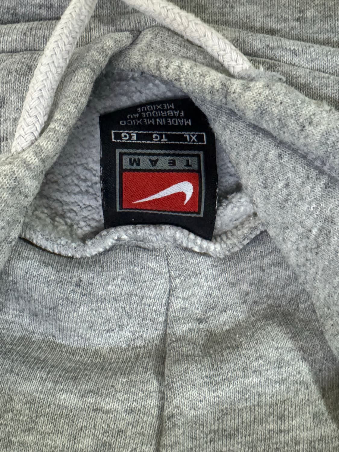 00s nike 빈티지 나이키센터 스우시 후드티 xl 상품이미지8