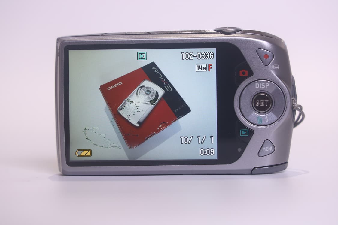 카시오 익슬림 Z2300 민트 (하자 있음) 상품이미지8