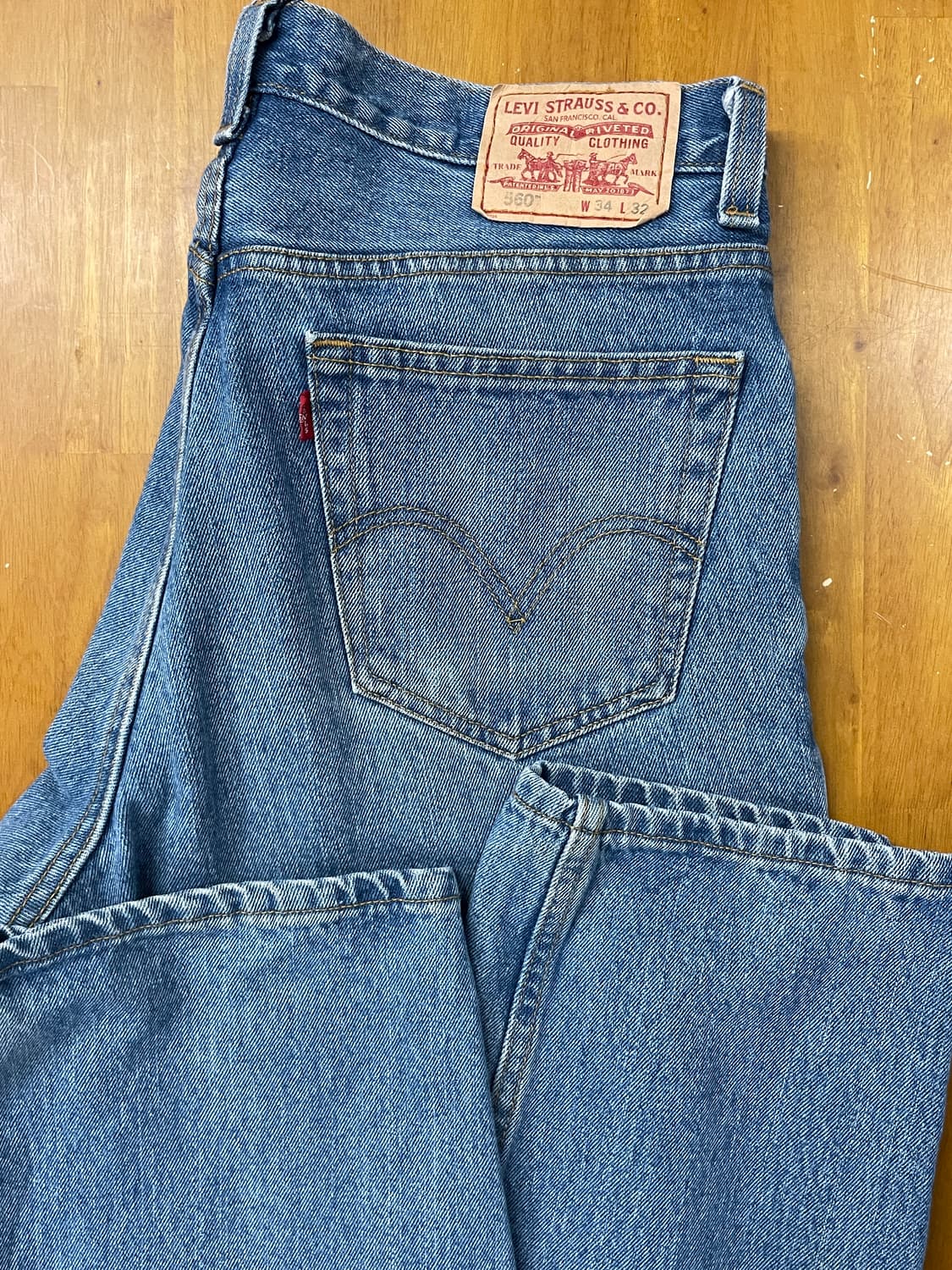Levi's 560 중청 데님 팬츠  상품이미지9