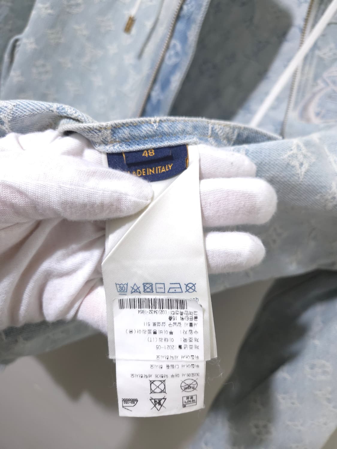 [새상품급] 루이비통 NBA 모노그램 청자켓 48Size 상품이미지9