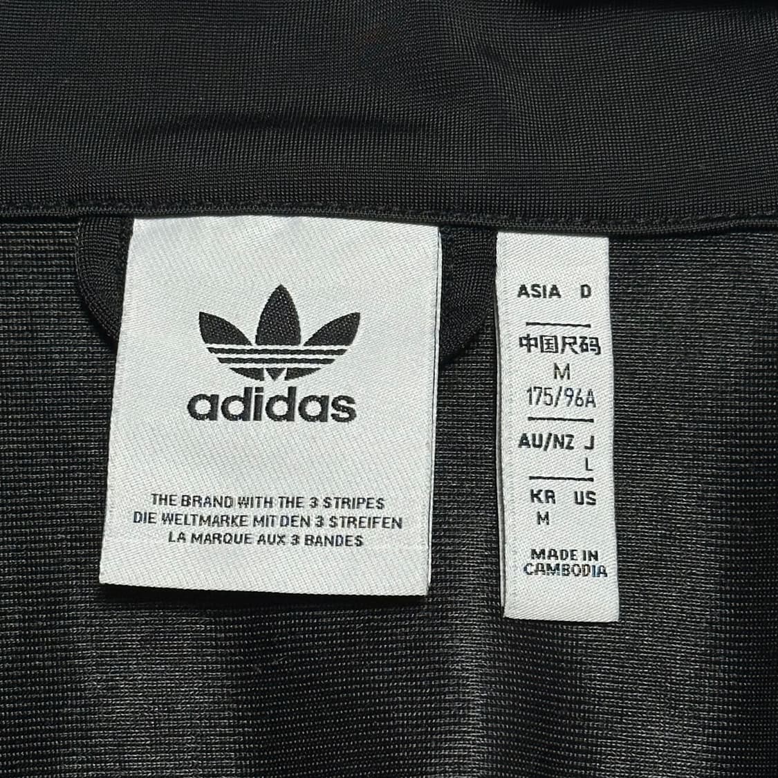 M 아디다스 신형 파이어버드 블랙 트랙탑 상품이미지4