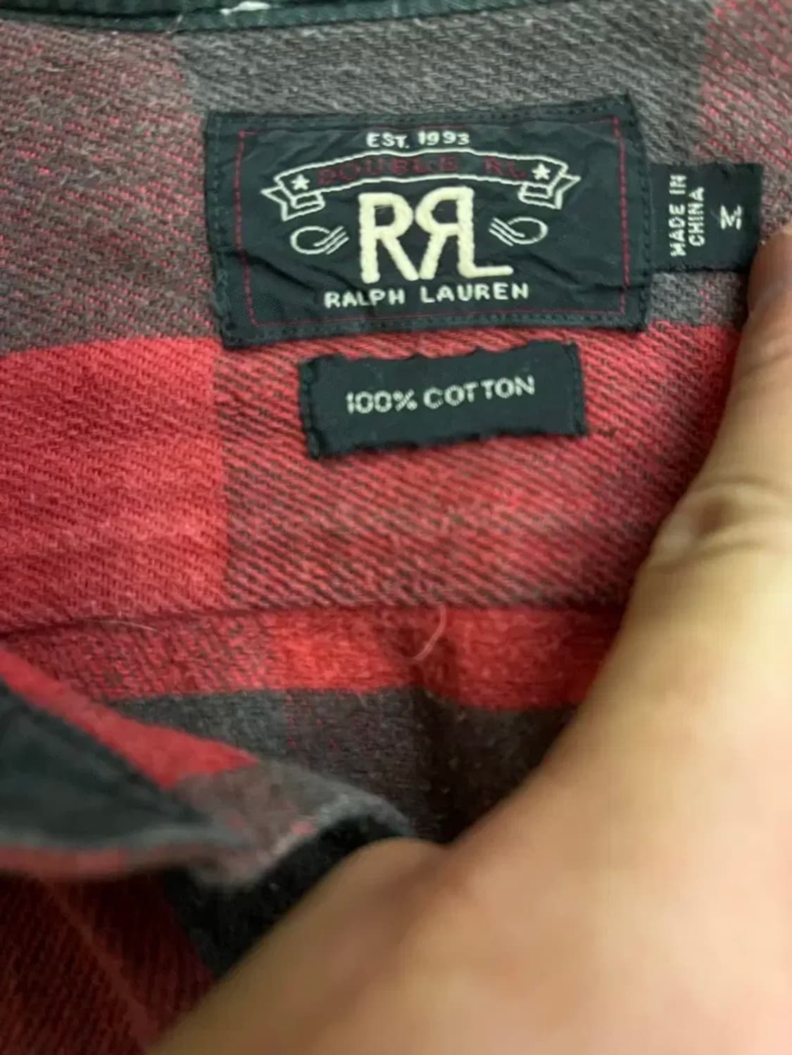 RRL VINTAGE WASHED BUFFALO PLAIDS SHIRTS 상품이미지4