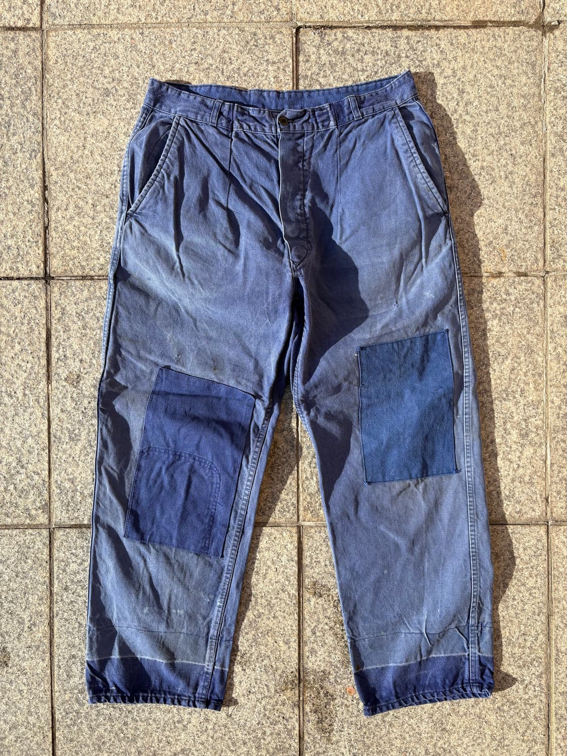 빈티지 HBT 프렌치 워크 팬츠 상품이미지1