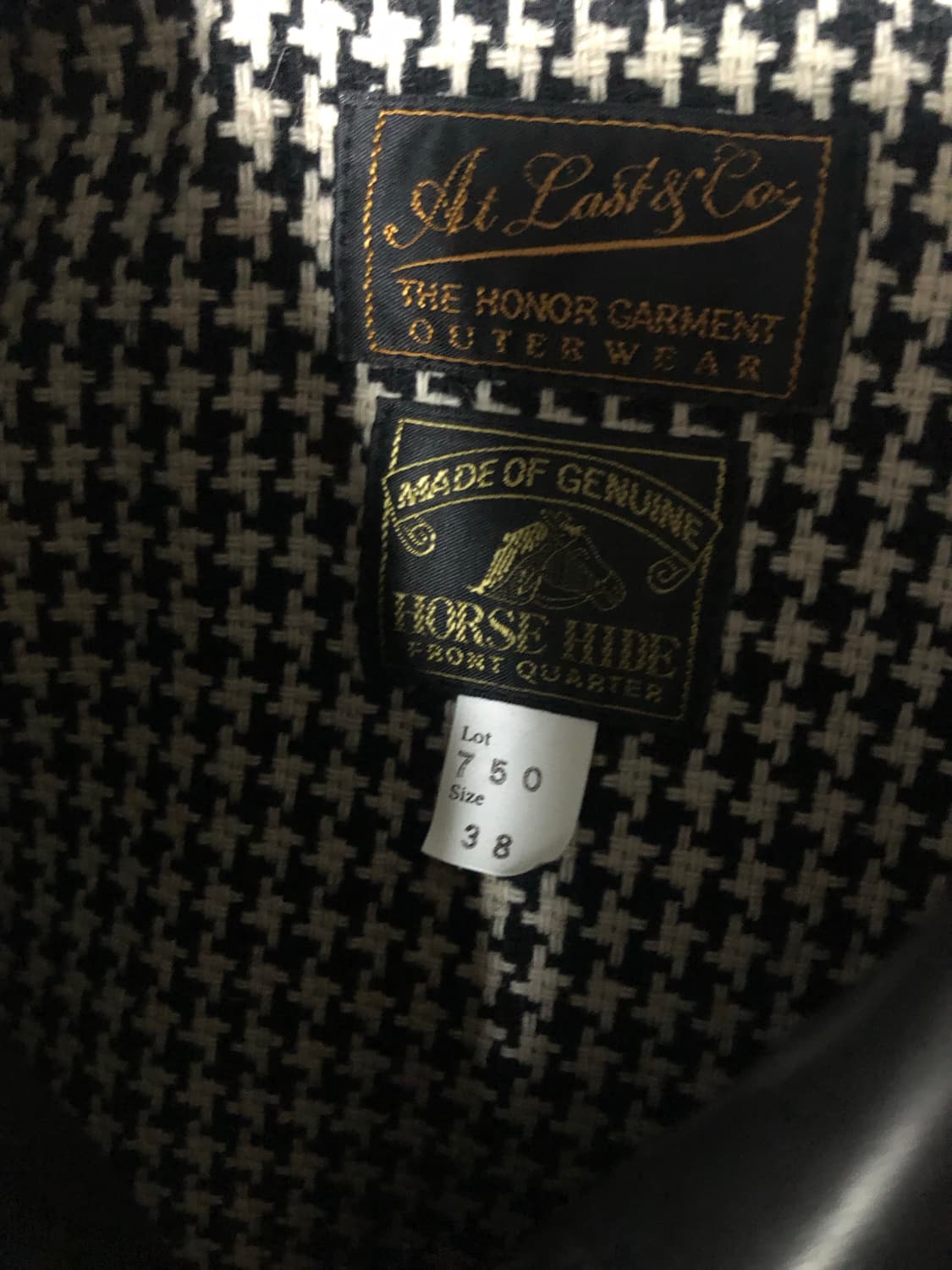 타임원클로딩 레더자켓 상품이미지2