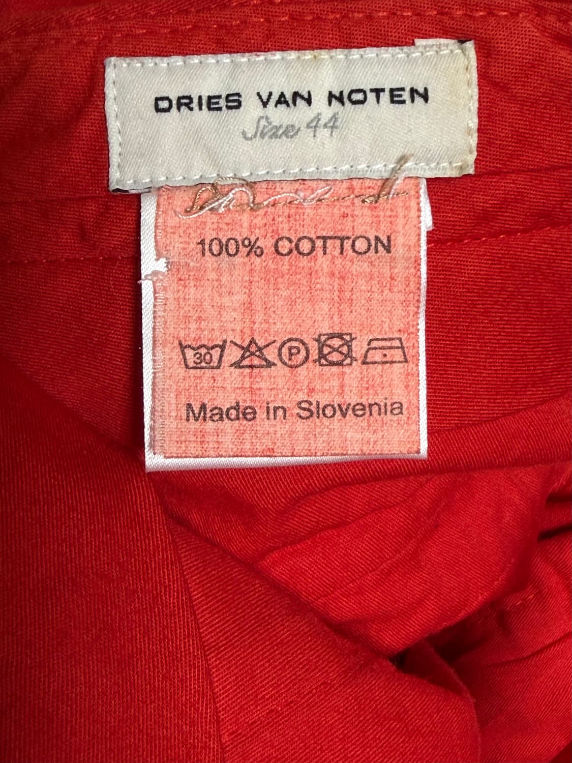 드리스 반 노튼 코튼팬츠 상품이미지3