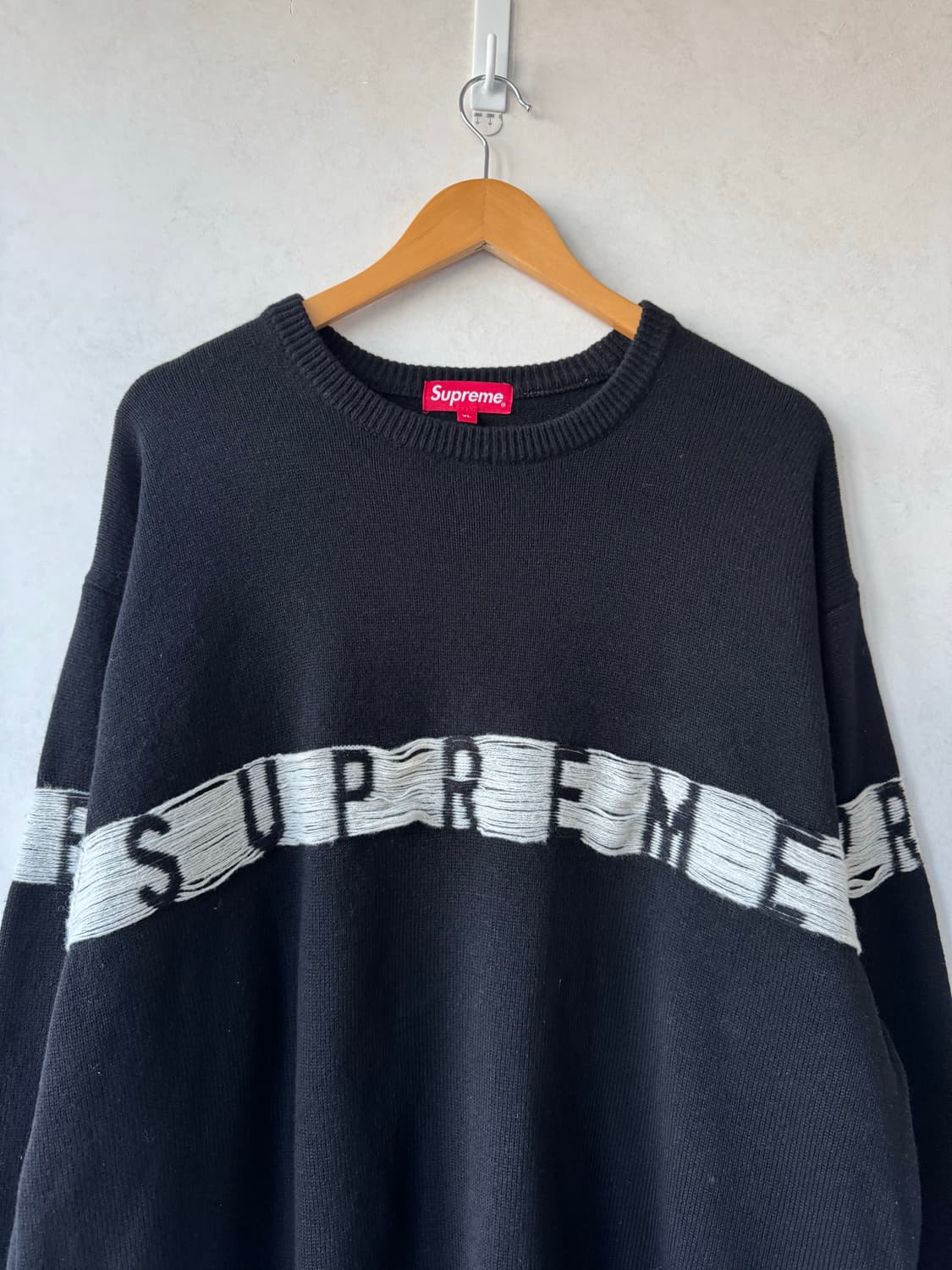 Ss21 슈프림 인사이드 아웃 로고 니트 상품이미지2