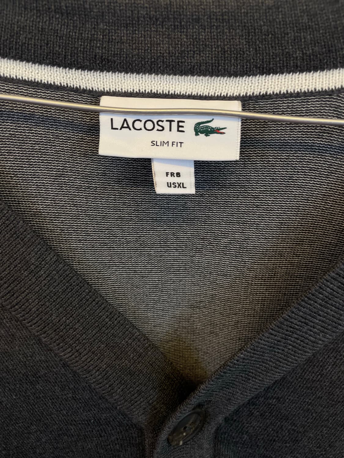 라코스테 니트가디건:) 면100% 면가디건 코튼가디건 상품이미지3