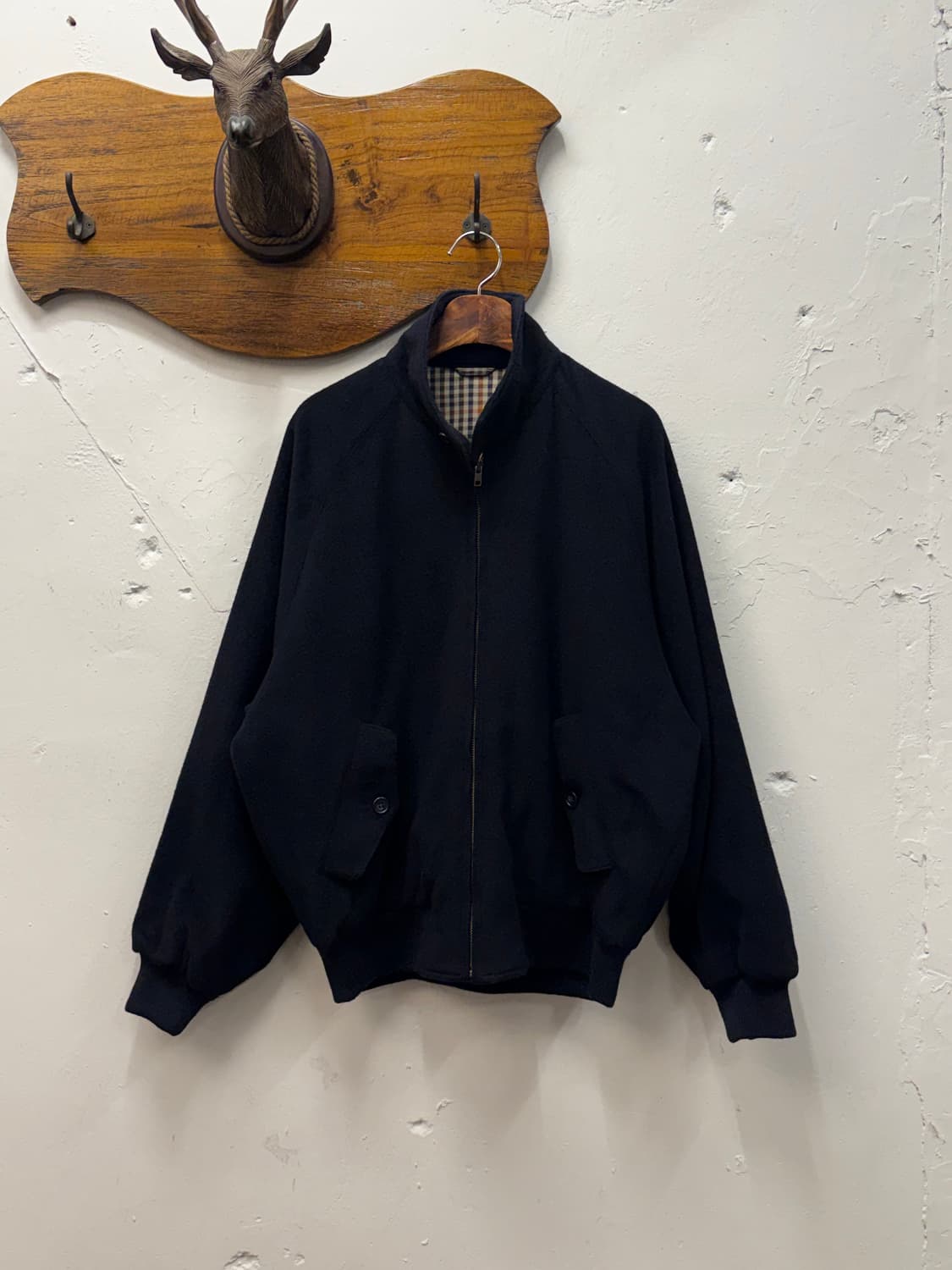 Athleta Cashmere Blend Harrington Jacket 상품이미지1