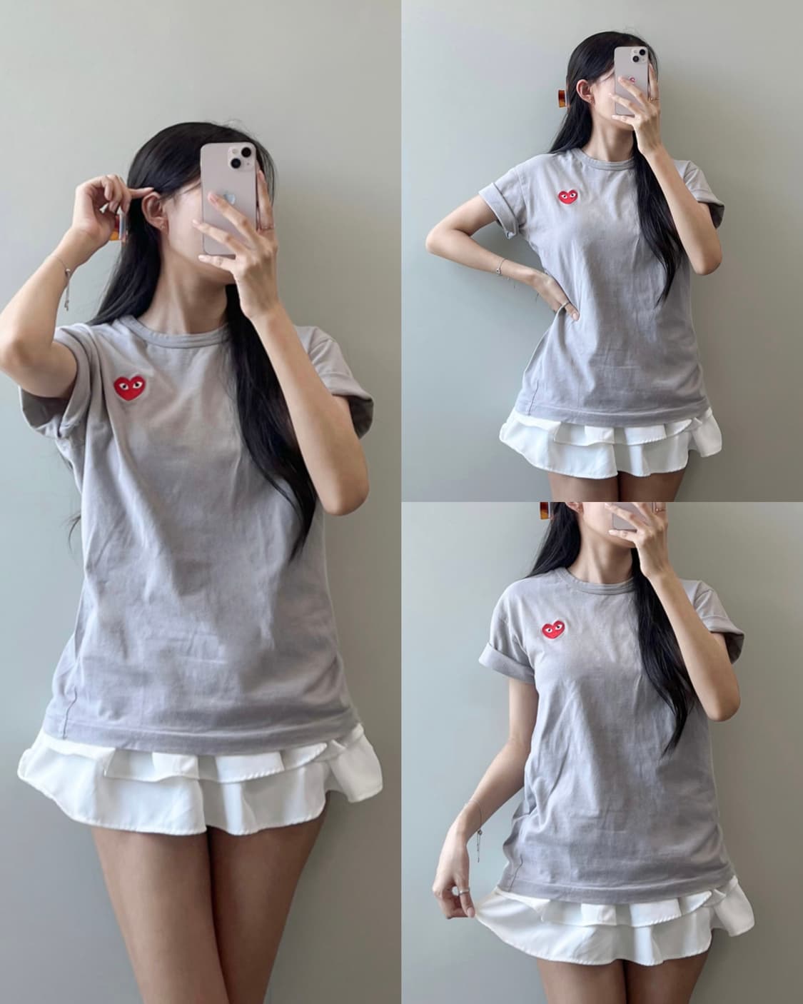꼼데가르송 반팔티 상품이미지1