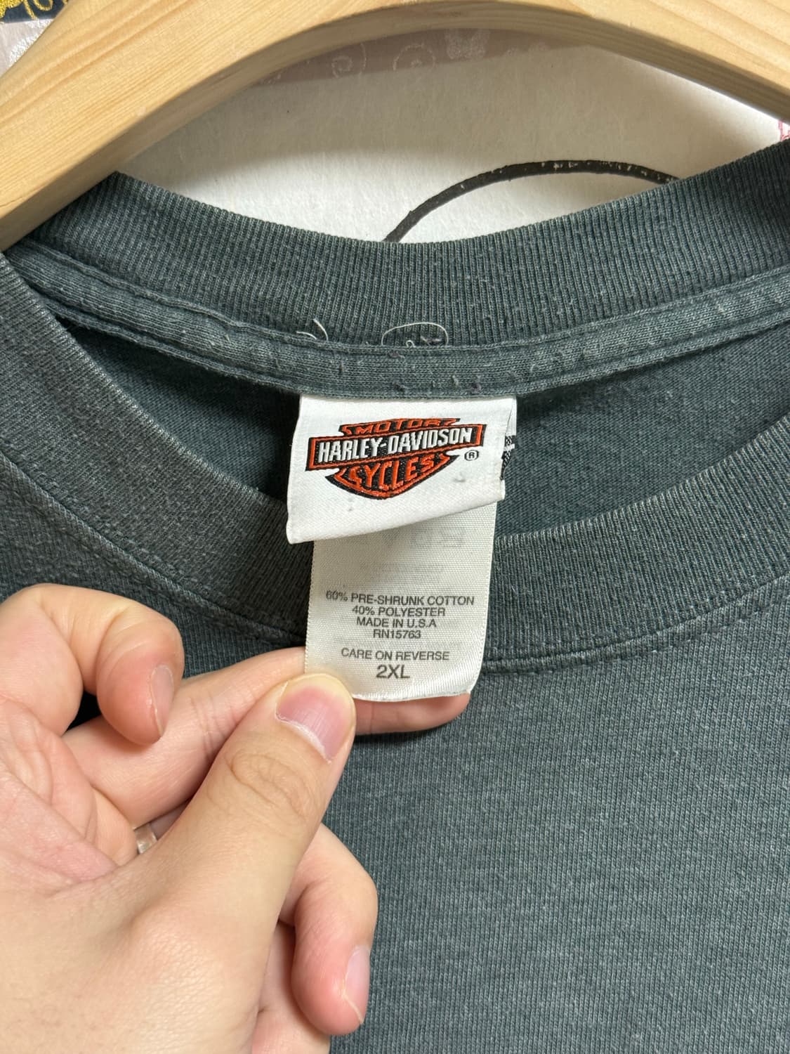 [XXL] 할리데이비슨 08 롱슬리브 usa 상품이미지3