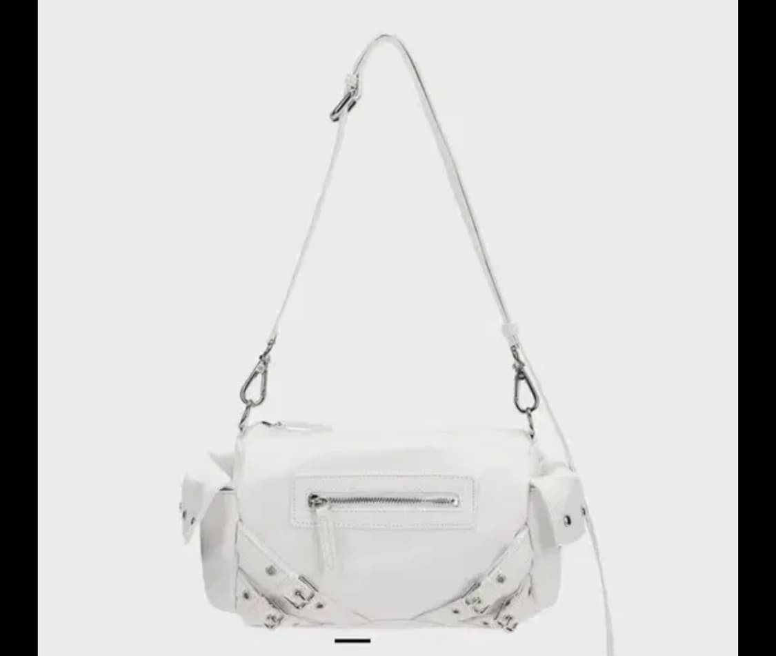 다이닛 스터드 stud pocket bag ivory 아이보리 가방 상품이미지1