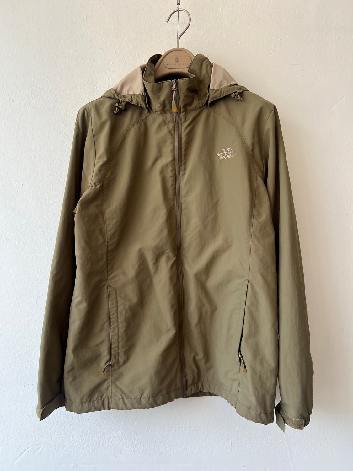 노스페이스 남성 카키 후드집업점퍼 바람막이점퍼 상품이미지2