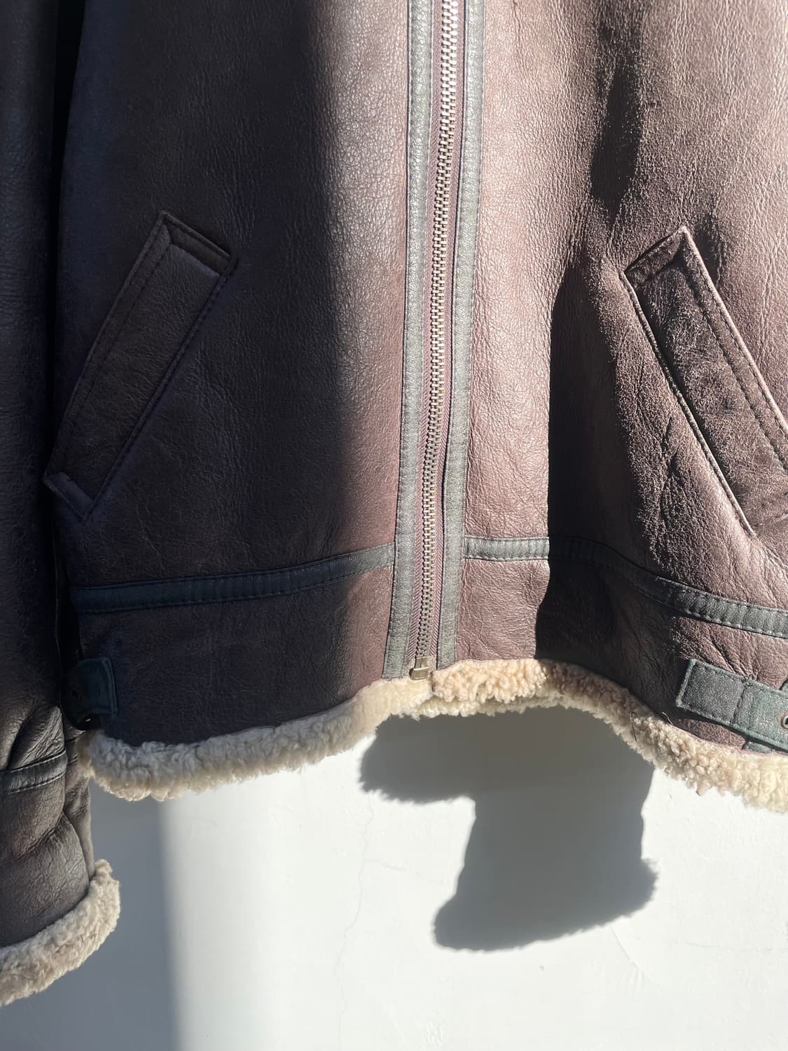  Military B-3 real leather flight jacke 상품이미지7