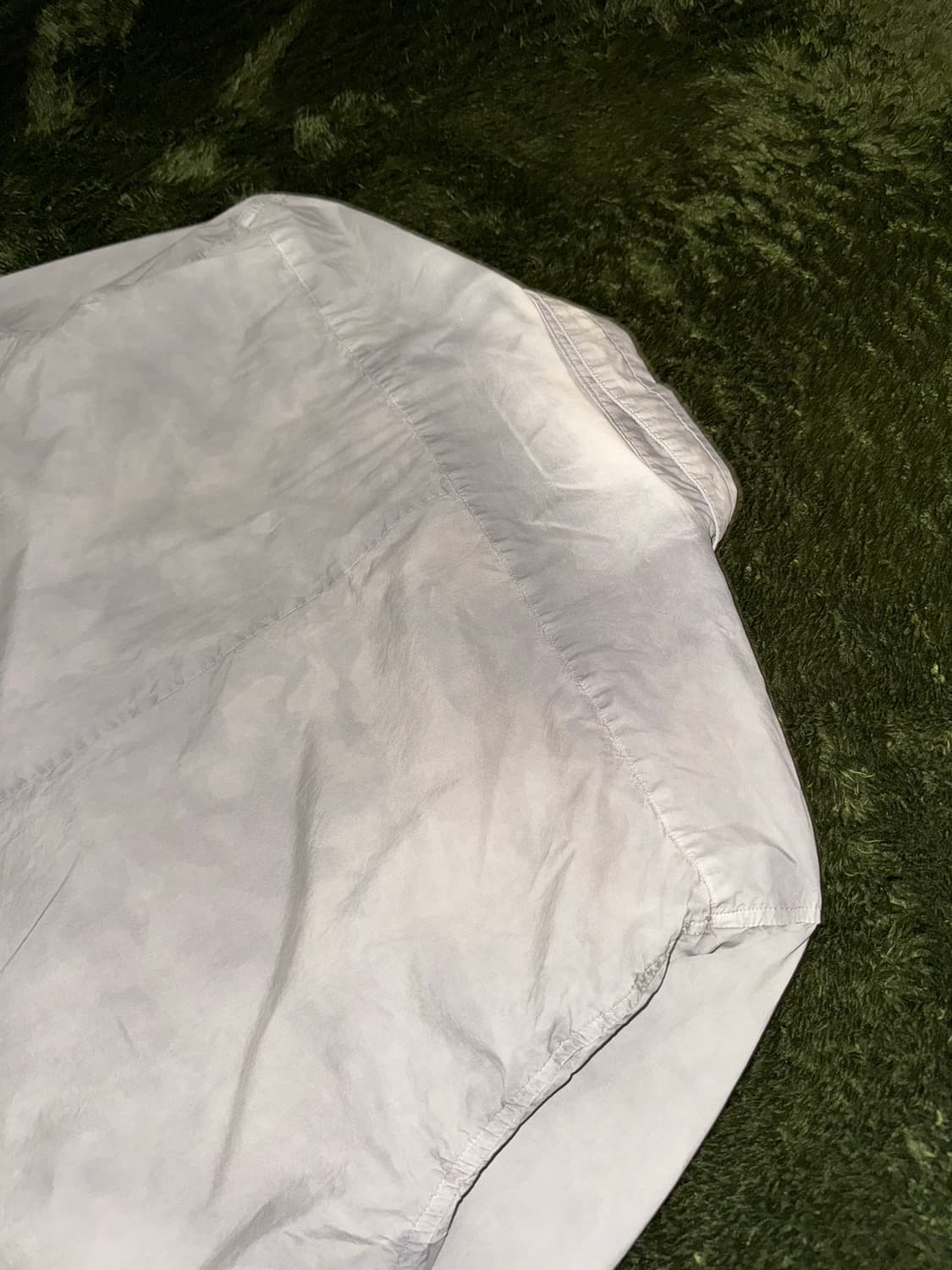 [XL] 코스트 퍼 킬로 블리치드 워싱 다트 셔츠 라이트 그레이 상품이미지8