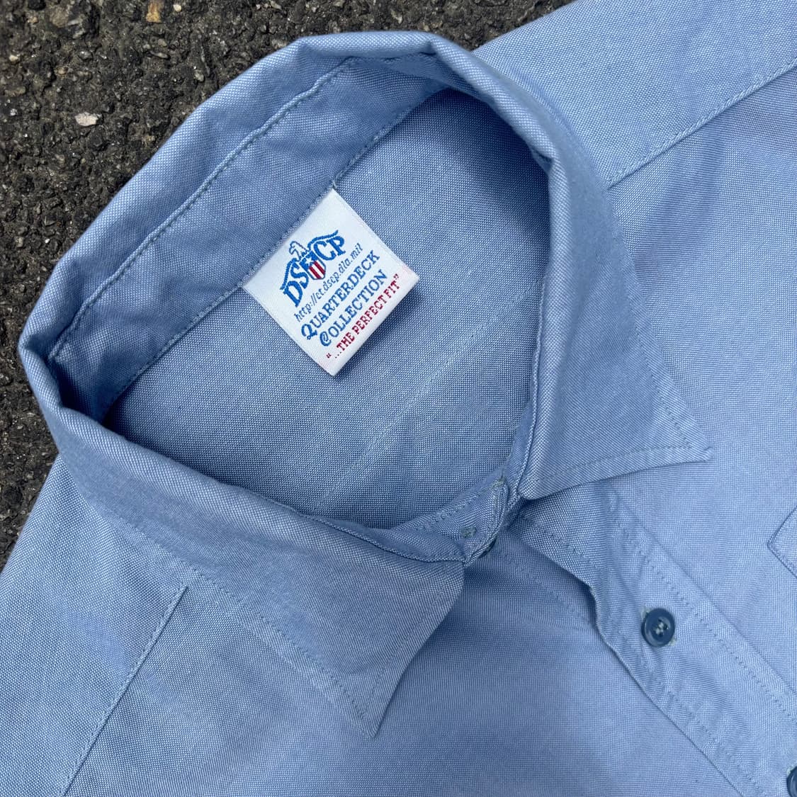 90년대 미해군 유틸리티 워크 셔츠 상품이미지3