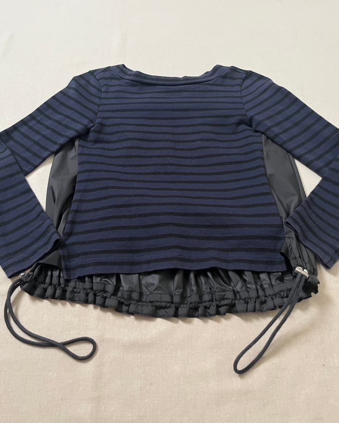 사카이 도킹 스트라이프 롱슬리브 티셔츠 sacai 상품이미지3