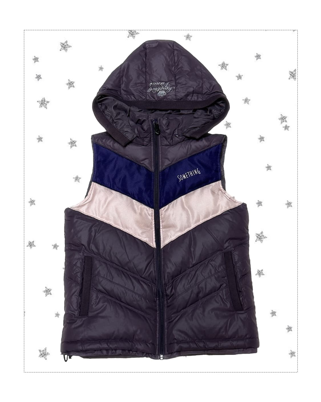 Vienus jean가나슈 패딩 조끼 상품이미지1