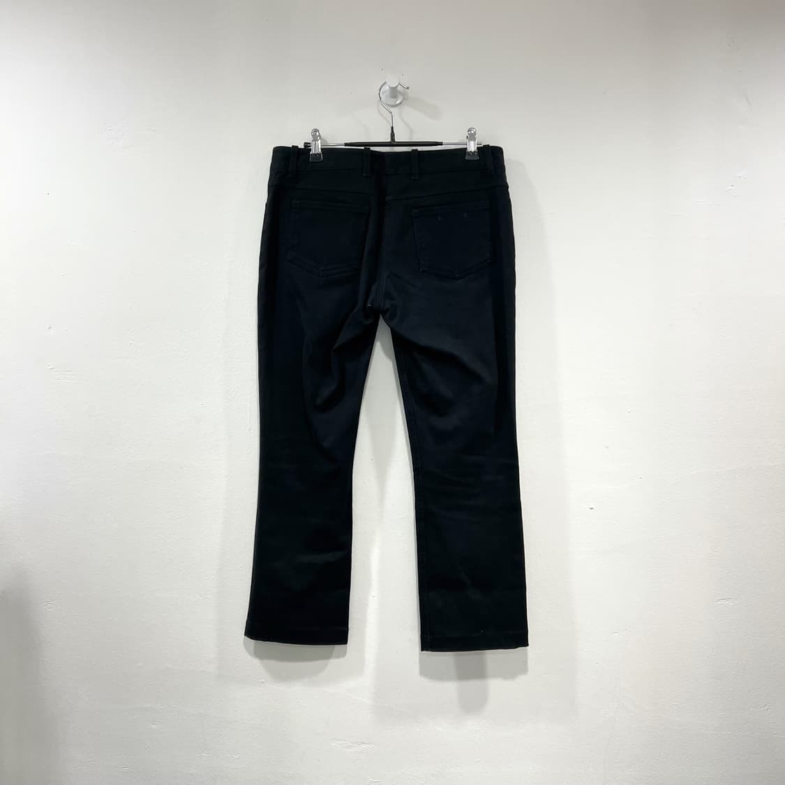 CELINE 셀린느 블랙 팬츠 7부 상품이미지5