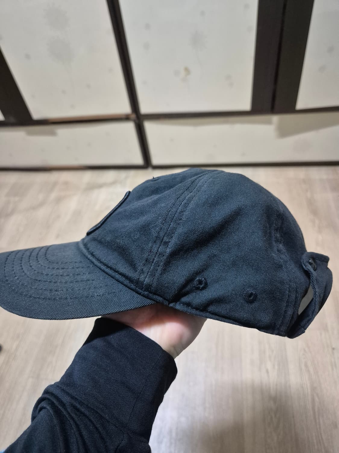 [XL] 18SS CP컴퍼니 고글캡 블랙 볼캡 검정 엑스라지 와펜 모자 상품이미지2