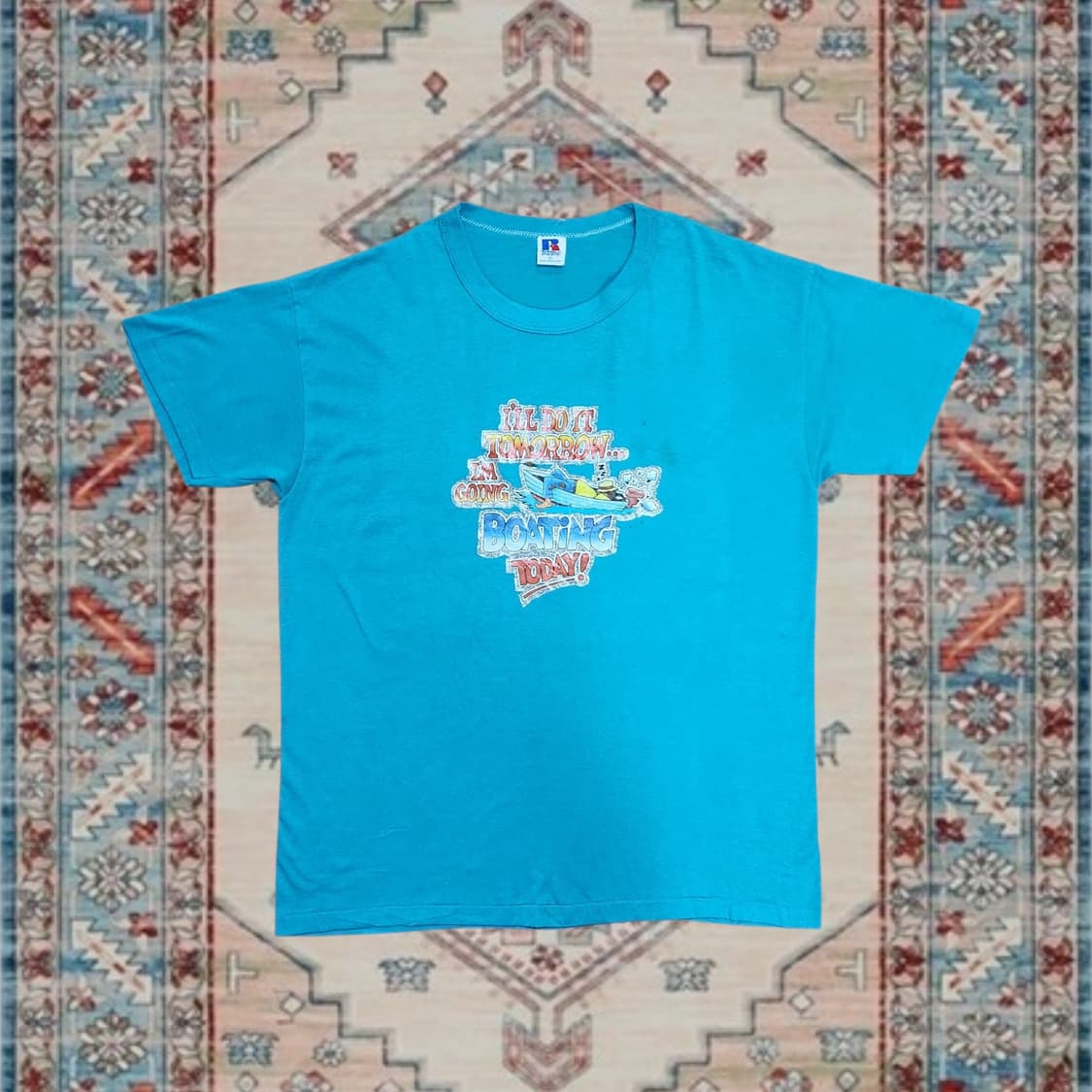 Russell Athletic 아메리칸 레저 그래픽 티셔츠 (XL) 상품이미지1