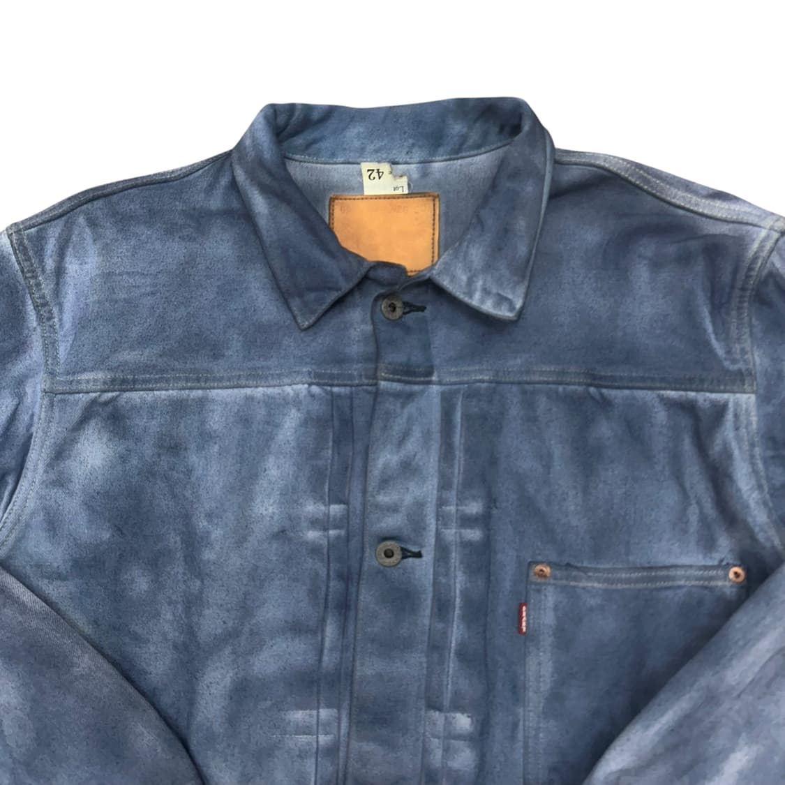 브론슨 1세대 나염 트러커 데님 상품이미지2