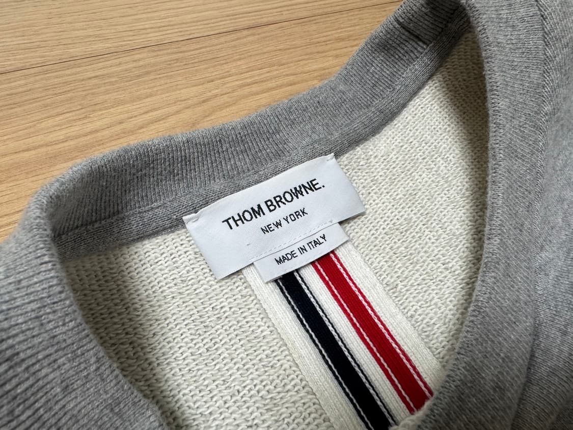 톰브라운 백삼선 맨투맨  상품이미지5