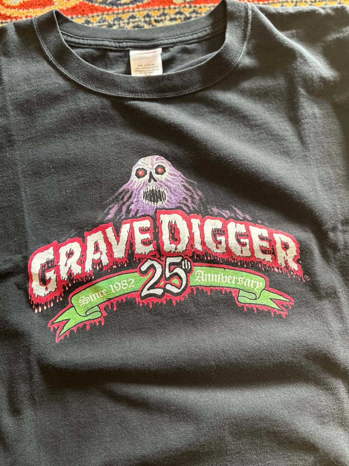 2008년 Grave Digger 25주년 티셔츠 - 2XL 상품이미지4