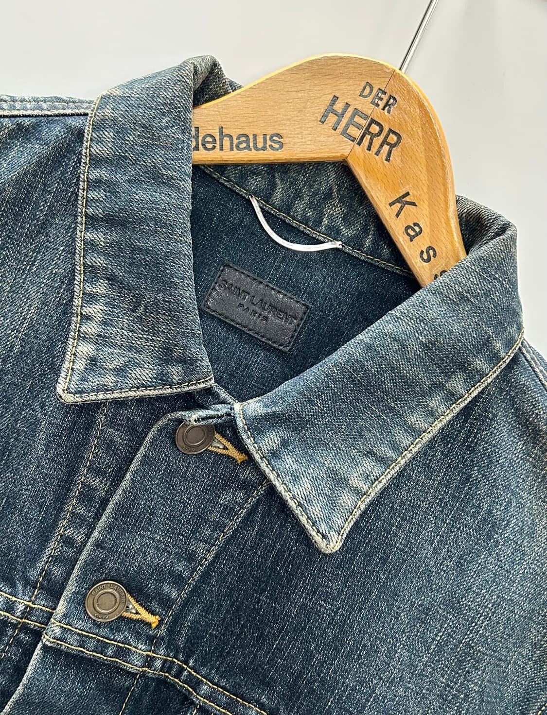 12ss 생로랑 데님 자켓 상품이미지2