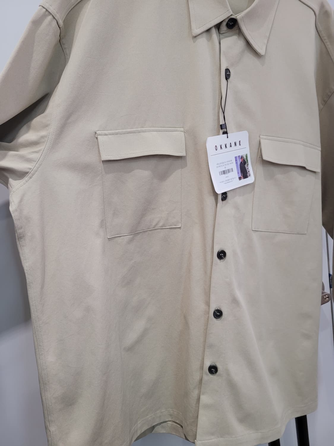 오까네 OKKANE 옴니아 셔츠&자켓 XL~3XL 택달린 새제품 빅사이즈 상품이미지5