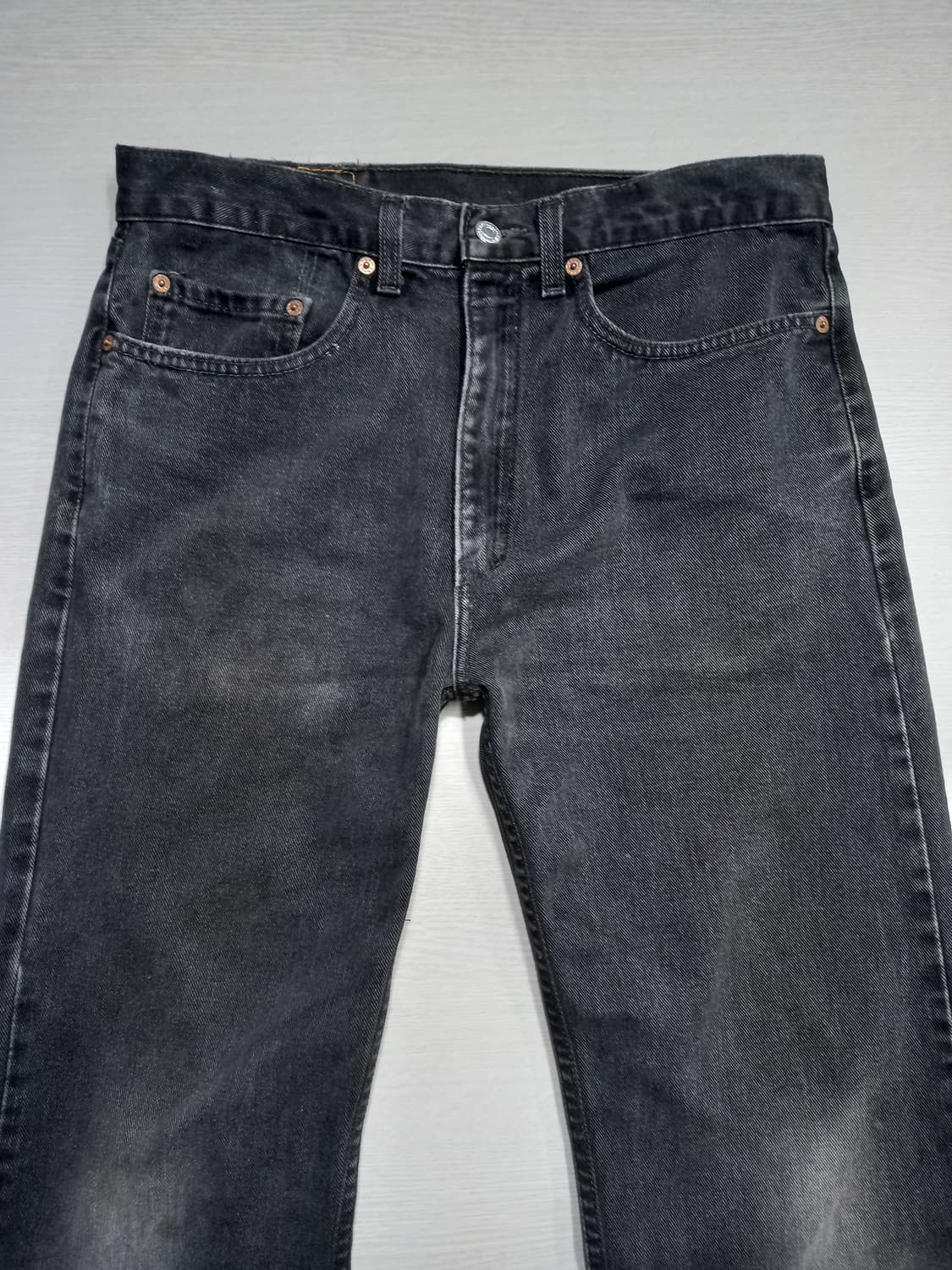 32 90's 리바이스505 RedPont 일자진 블랙 32-316 상품이미지3