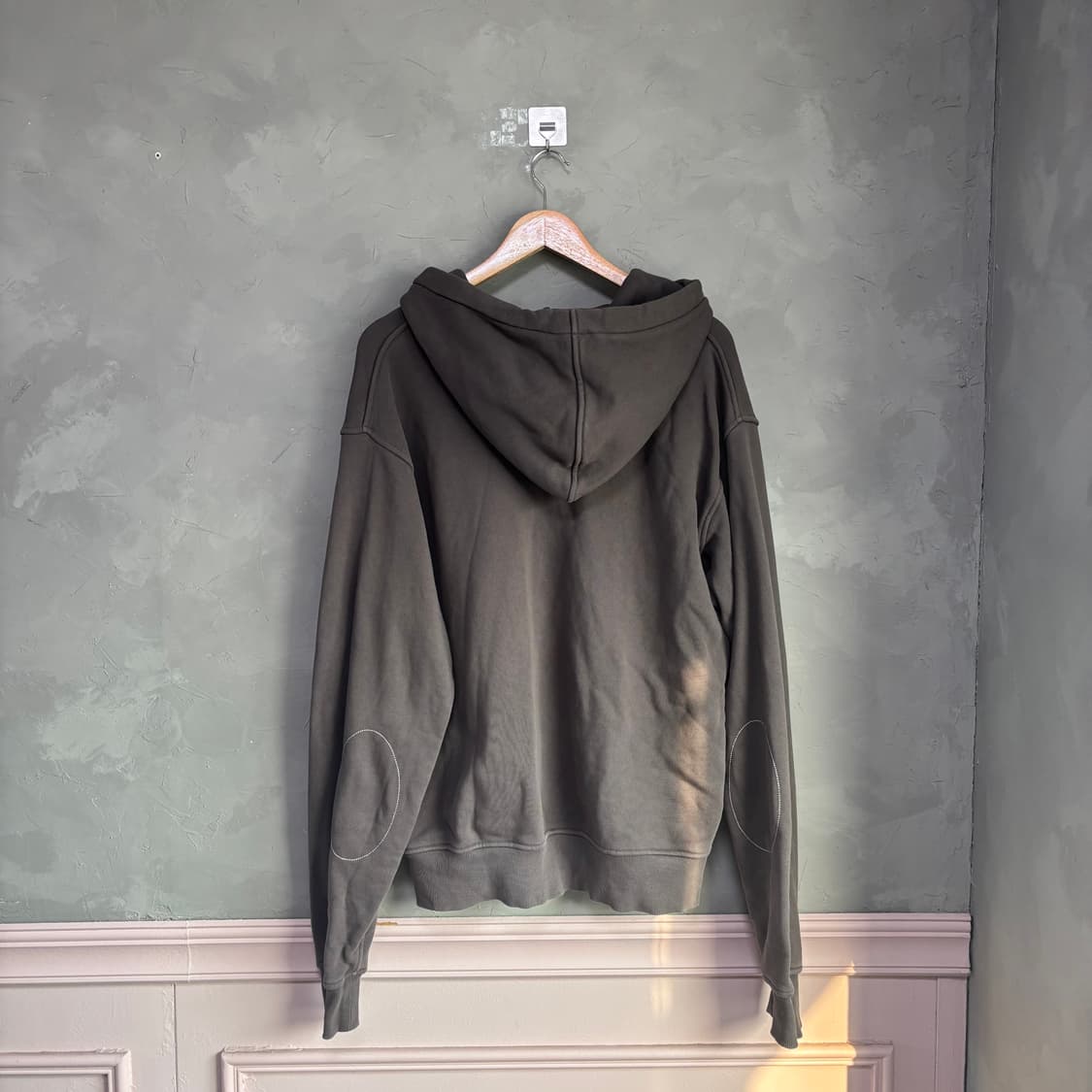 네이더스 후드집업 차콜 브라운 상품이미지5