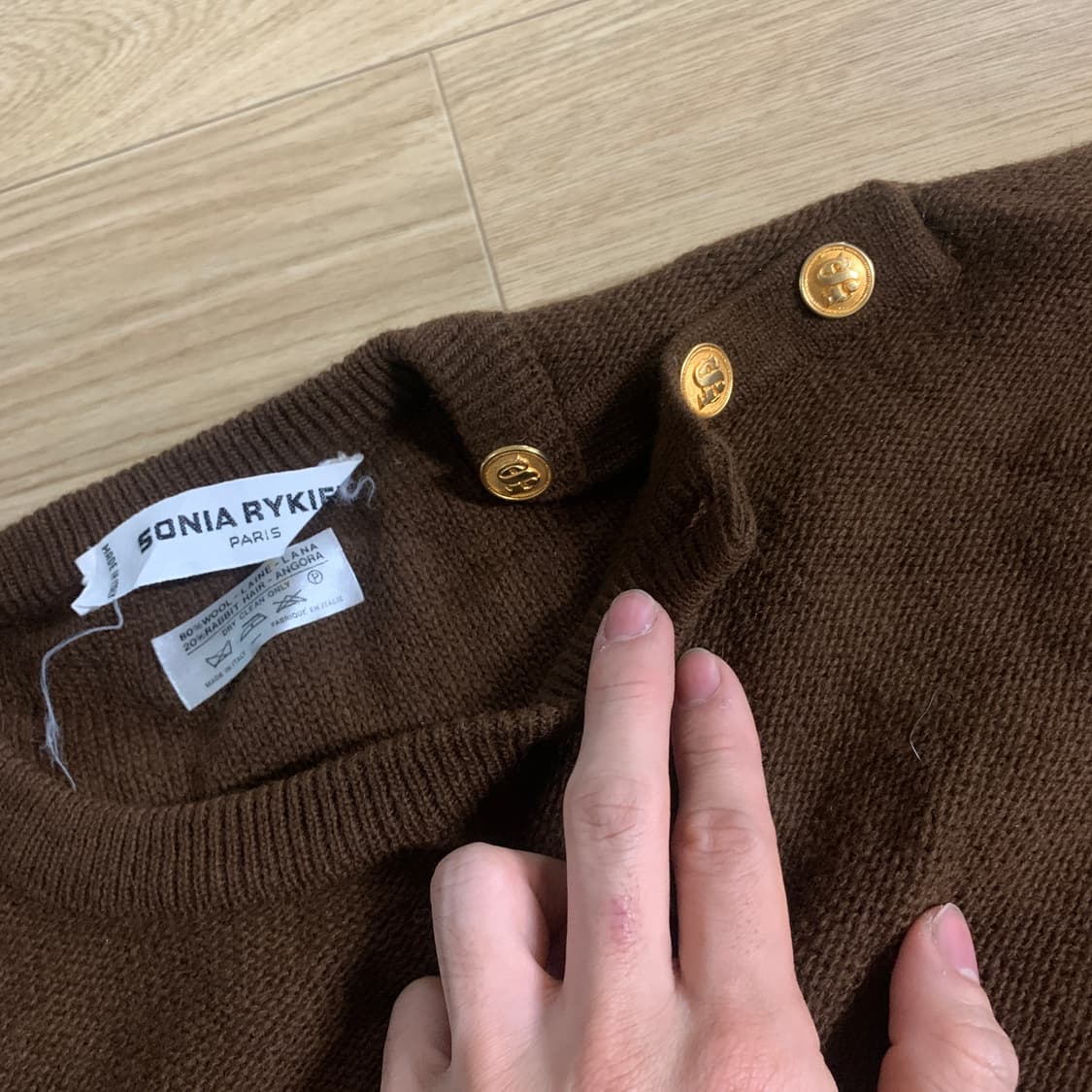 36)Sonia Rykiel 소니아리키엘 앙고라혼방 니트 상품이미지4